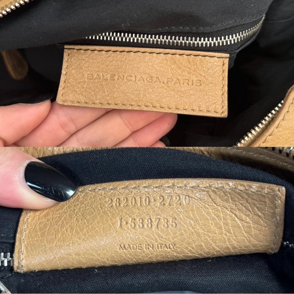 Balenciaga Tan City Bag Authentic Vintage - Picture 3 of 8